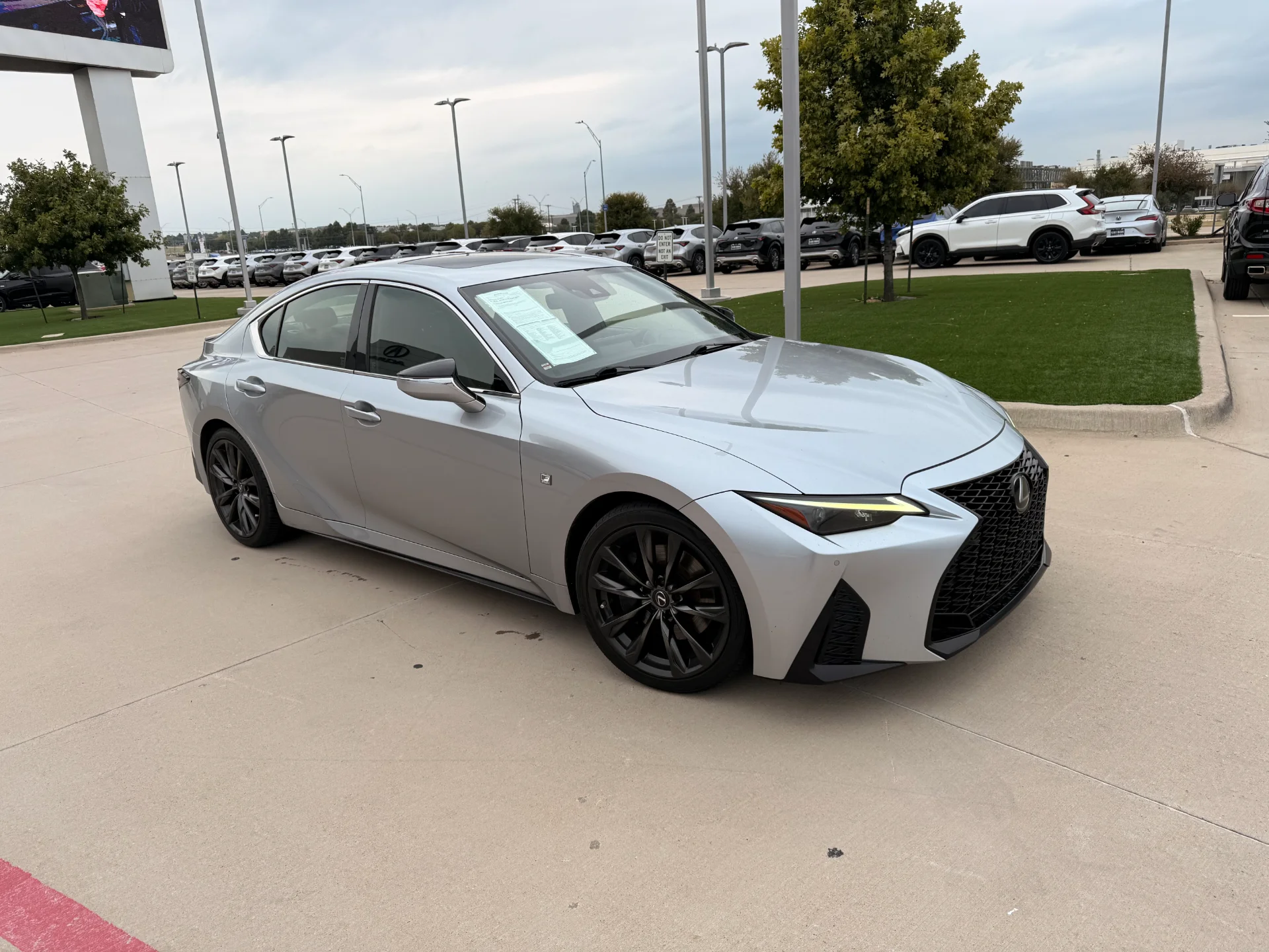 2022 LEXUS IS exterior front - VIN ending N5054173 - Grapevine TX